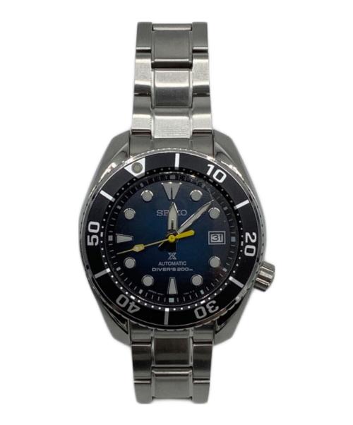 SEIKO（セイコー）SEIKO (セイコー) プロスペックス　ダイバー スキューバ デイト　腕時計 ブルーの古着・服飾アイテム