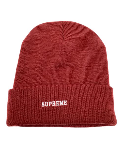 NIKE（ナイキ）NIKE (ナイキ) Supreme (シュプリーム) ニット帽 レッドの古着・服飾アイテム