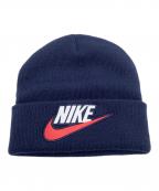 NIKE×SUPREMEナイキ×シュプリーム）の古着「ニット帽」｜ネイビー