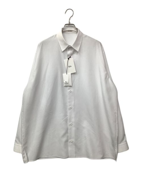 THE RERACS（ザ リラクス）THE RERACS (ザ リラクス) STUDIOUS (ステュディオス) THE PERFECT SHIRT ホワイト サイズ:48 未使用品の古着・服飾アイテム
