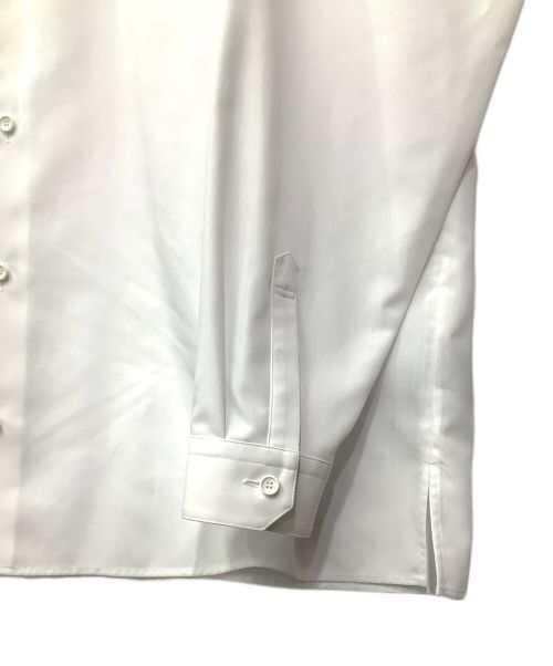 THE RERACS（ザ リラクス）THE RERACS (ザ リラクス) STUDIOUS (ステュディオス) THE PERFECT SHIRT ホワイト サイズ:48 未使用品の古着・服飾アイテム