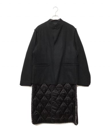 中古・古着通販】ALMOSTBLACK (オールモストブラック) ノーカラー