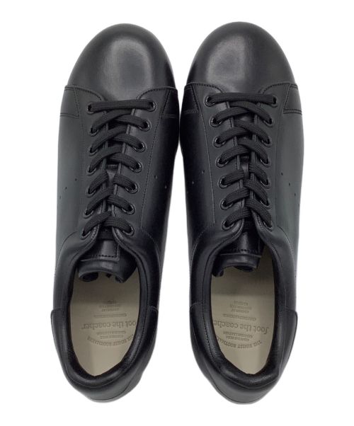 foot the coacher（フットザコーチャー）foot the coacher (フットザコーチャー) NON-SPORTY SNEAKERS ブラック サイズ:8.5の古着・服飾アイテム
