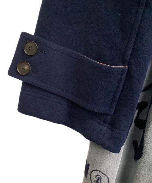BED J.W. FORD（ベッドフォード）BED J.W. FORD (ベッドフォード) 夜明けオーバーコート ブルー サイズ:2の古着・服飾アイテム