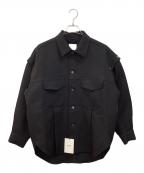 Ujohウジョー）の古着「ショートブルゾン」｜ブラック