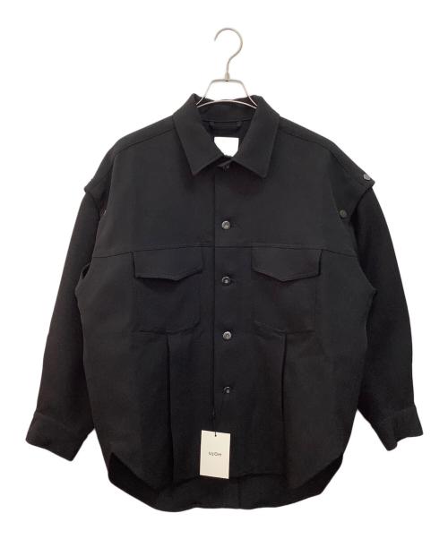 Ujoh（ウジョー）UJOH (ウジョー) ショートブルゾン ブラック サイズ:3の古着・服飾アイテム