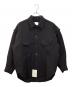 UJOH（ウジョー）の古着「ショートブルゾン」｜ブラック