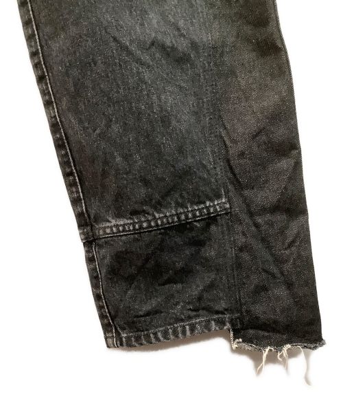 OAMC（オーエーエムシー）OAMC (オーエーエムシー) ワイドデニムパンツ グレー サイズ:31の古着・服飾アイテム