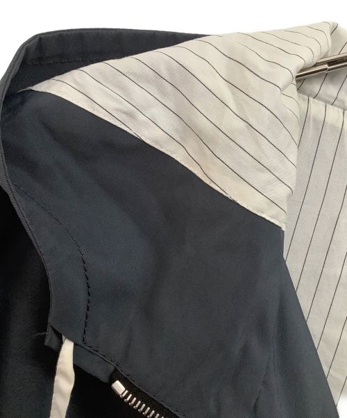 MARNI（マルニ）MARNI (マルニ) コットンジップフーディー ネイビー サイズ:52の古着・服飾アイテム