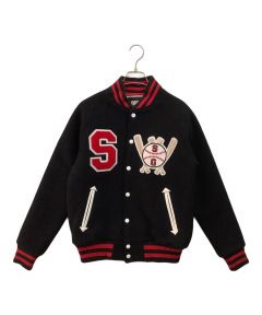 中古・古着通販】DIESEL (ディーゼル) レーシングスタジャン ブラック