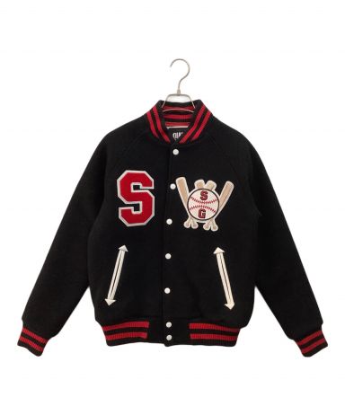 中古・古着通販】SWAGGER (スワッガー) スタジャン ネイビー サイズ:M