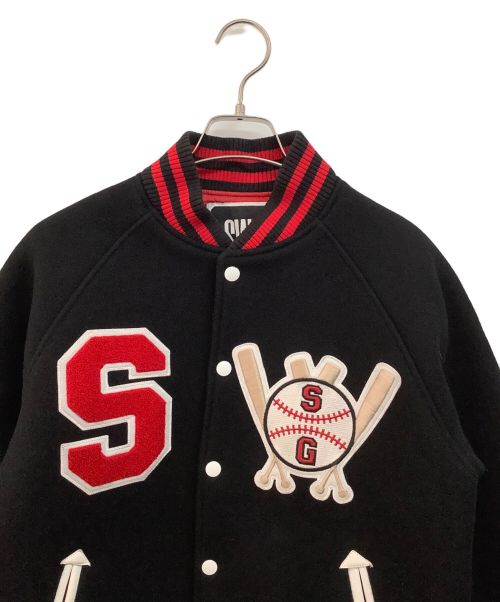 SWAGGER（スワッガー）SWAGGER (スワッガー) スタジャン ネイビー サイズ:Mの古着・服飾アイテム