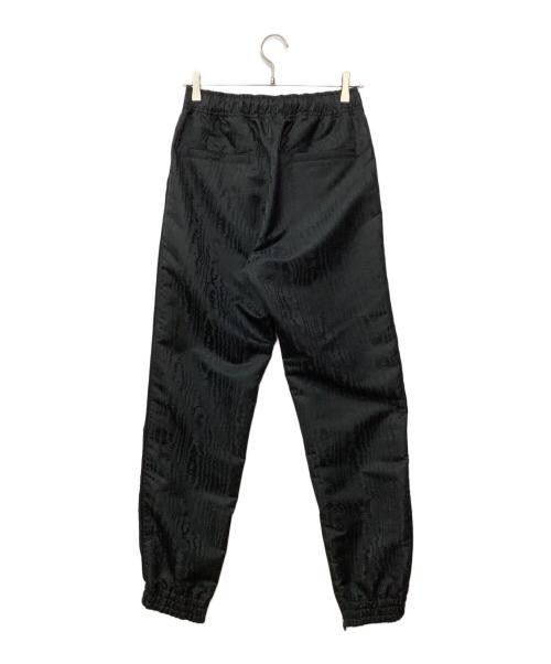 JOHN LAWRENCE SULLIVAN（ジョン ローレンス サリバン）JOHN LAWRENCE SULLIVAN (ジョン ローレンス サリバン) Moire jacquard track pants ブラック サイズ:44 未使用品の古着・服飾アイテム
