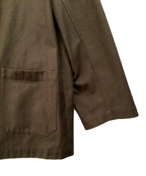 stein（シュタイン）stein (シュタイン) Back Satin Military Jacket カーキ サイズ:Mの古着・服飾アイテム