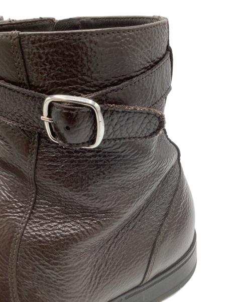 DOUCAL'S（デュカルス）DOUCAL'S (デュカルス) サイドジップブーツ ブラウン サイズ:42　1/2の古着・服飾アイテム