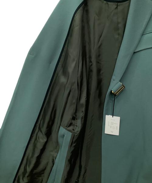 CULLNI（クルニ）CULLNI (クルニ) ラムウールメルトンタイロッケンコート シーグリーン サイズ:2 未使用品の古着・服飾アイテム