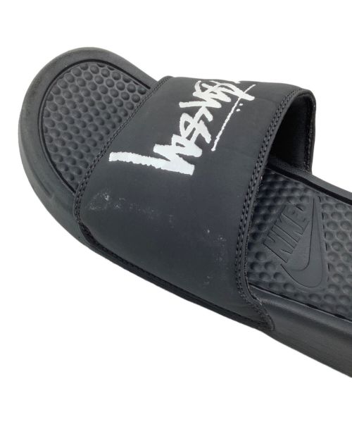 NIKE（ナイキ）NIKE (ナイキ) stussy (ステューシー) ビーチサンダル オフノワール サイズ:27の古着・服飾アイテム