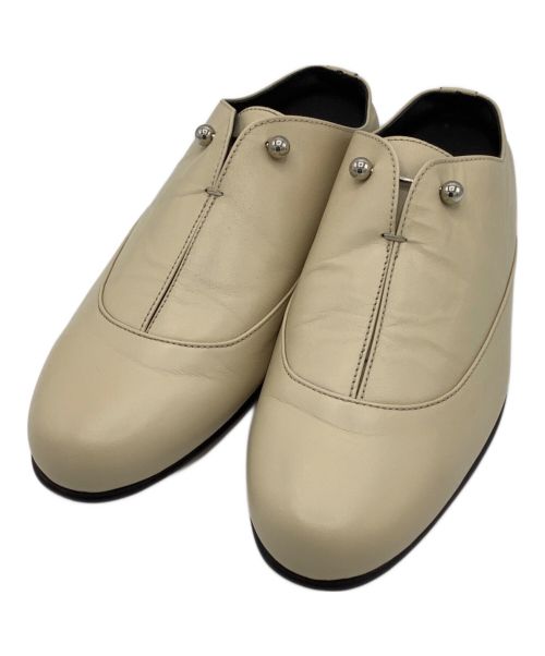 Ujoh（ウジョー）UJOH (ウジョー) ミュール ベージュ サイズ:26の古着・服飾アイテム