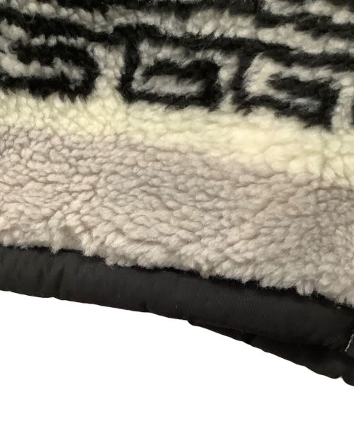 CHALLENGER（チャレンジャー）CHALLENGER (チャレンジャー) フリースジャケット グレー×ブラック サイズ:Lの古着・服飾アイテム