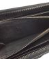 中古・古着 BOTTEGA VENETA (ボッテガベネタ) イントレチャート　長財布 ブラック：25000円