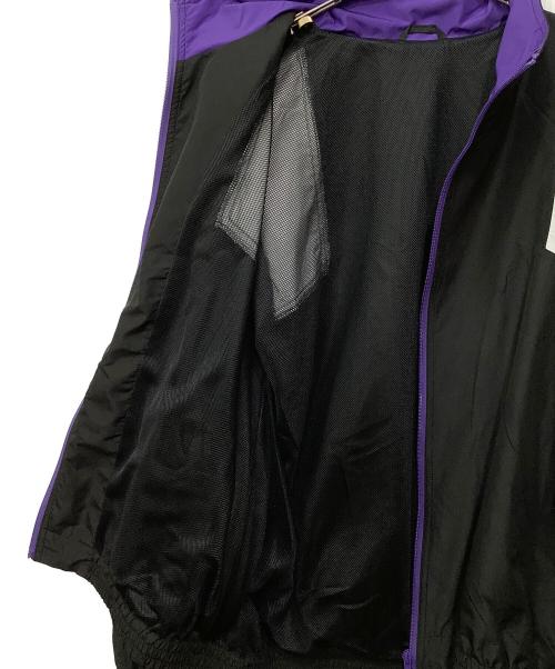 ROF-MAO（ロフマオ）ROF-MAO (ロフマオ) ナイロンジャケット パープル×ブラック サイズ:Lの古着・服飾アイテム