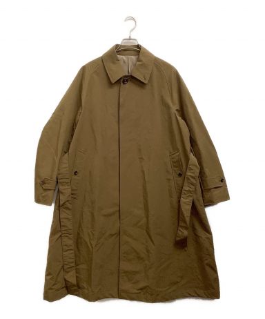 la favola ラファーボラ BALMACAAN COAT ステンカラー balcone la favola（バルコーネ ラファーヴォラ）ウールキャバリー
