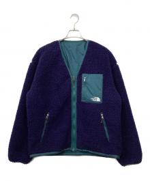 THE NORTH FACE（ザ ノース フェイス）の古着「リバーシブルエクストリームパイルカーディガン」｜ネイビー