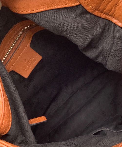 GUCCI（グッチ）GUCCI (グッチ) 2WAYショルダーバッグ ブラウンの古着・服飾アイテム