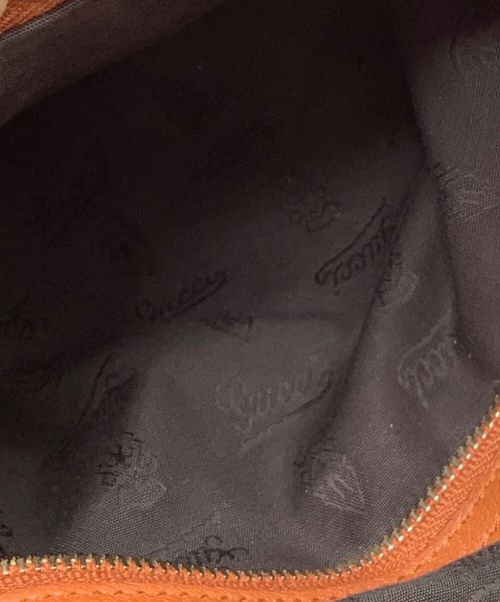 GUCCI（グッチ）GUCCI (グッチ) 2WAYショルダーバッグ ブラウンの古着・服飾アイテム