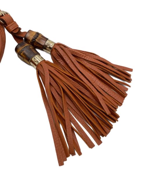 GUCCI（グッチ）GUCCI (グッチ) 2WAYショルダーバッグ ブラウンの古着・服飾アイテム