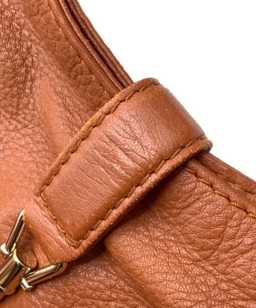 GUCCI（グッチ）GUCCI (グッチ) 2WAYショルダーバッグ ブラウンの古着・服飾アイテム