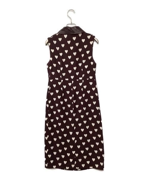 BURBERRY（バーバリー）BURBERRY (バーバリー) ノースリーブシルクワンピース パープル サイズ:36の古着・服飾アイテム