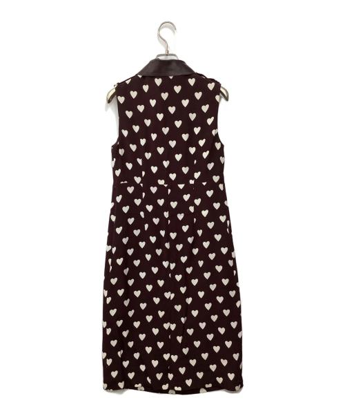 BURBERRY（バーバリー）BURBERRY (バーバリー) ノースリーブシルクワンピース パープル サイズ:38 未使用品の古着・服飾アイテム