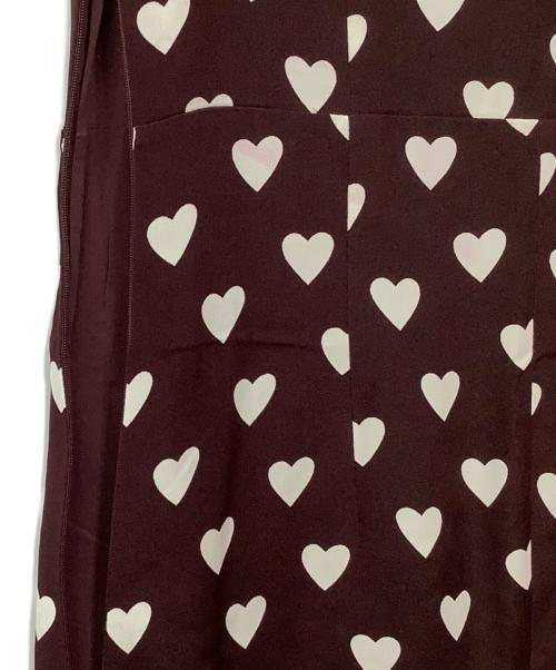 BURBERRY（バーバリー）BURBERRY (バーバリー) ノースリーブシルクワンピース パープル サイズ:38 未使用品の古着・服飾アイテム