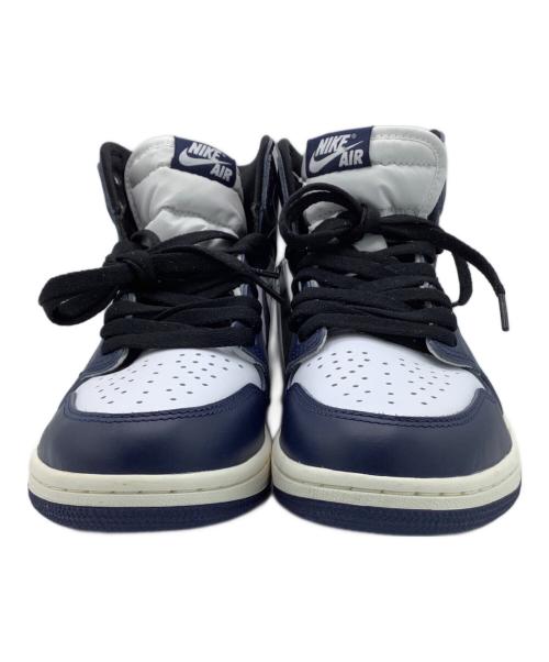 NIKE（ナイキ）NIKE (ナイキ) ハイカットスニーカー ネイビー サイズ:26.5の古着・服飾アイテム