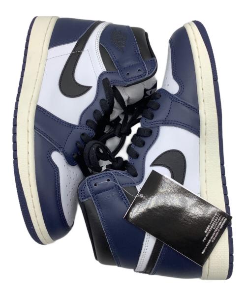 NIKE（ナイキ）NIKE (ナイキ) ハイカットスニーカー ネイビー サイズ:26.5の古着・服飾アイテム