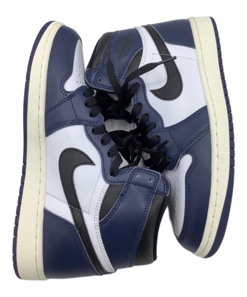 NIKE（ナイキ）NIKE (ナイキ) ハイカットスニーカー ネイビー サイズ:26.5の古着・服飾アイテム