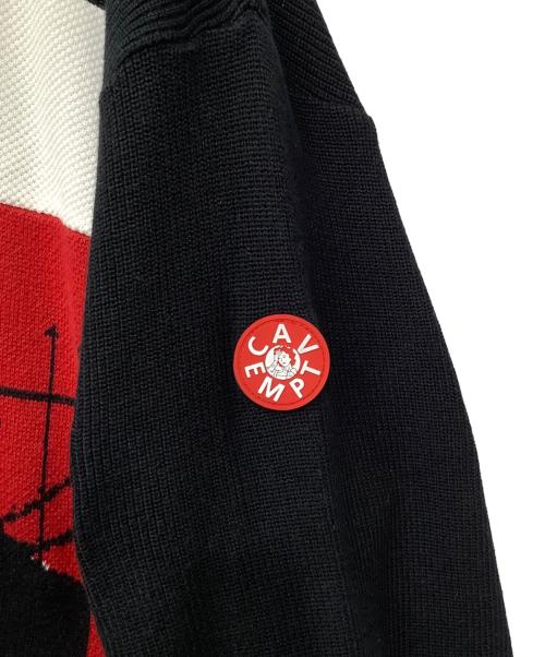 CAVEMPT（キャブエンプト）CAVEMPT (キャブエンプト) セーター ブラック サイズ:Lの古着・服飾アイテム