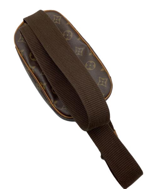LOUIS VUITTON（ルイ ヴィトン）LOUIS VUITTON (ルイ ヴィトン) モノグラム　ポシェットガンジュ ブラウンの古着・服飾アイテム