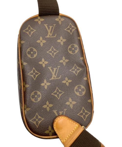LOUIS VUITTON（ルイ ヴィトン）LOUIS VUITTON (ルイ ヴィトン) モノグラム　ポシェットガンジュ ブラウンの古着・服飾アイテム