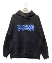 X-LARGE（エクストララージ）の古着「プルオーバーパーカー」｜ブラック