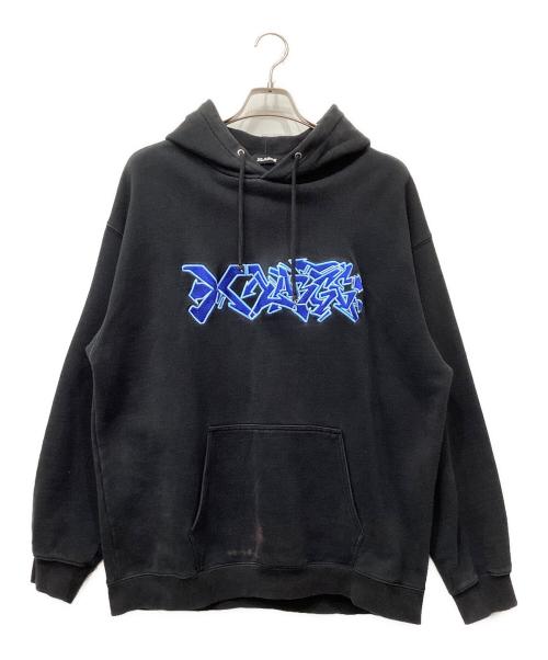 X-LARGE（エクストララージ）X-LARGE (エクストララージ) プルオーバーパーカー ブラック サイズ:XLの古着・服飾アイテム