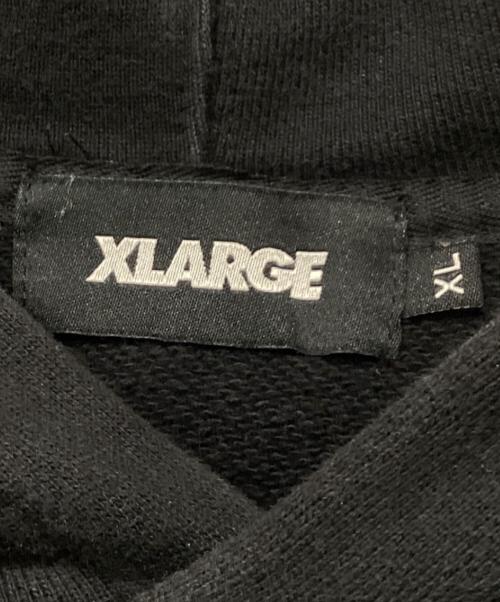 X-LARGE（エクストララージ）X-LARGE (エクストララージ) プルオーバーパーカー ブラック サイズ:XLの古着・服飾アイテム