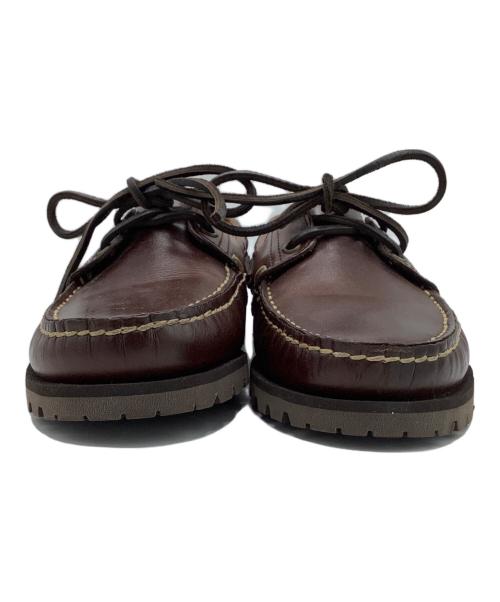 PARABOOT（パラブーツ）PARABOOT (パラブーツ) デッキシューズ ブラウン サイズ:５1/2の古着・服飾アイテム