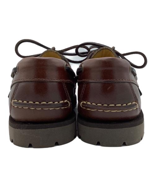 PARABOOT（パラブーツ）PARABOOT (パラブーツ) デッキシューズ ブラウン サイズ:５1/2の古着・服飾アイテム