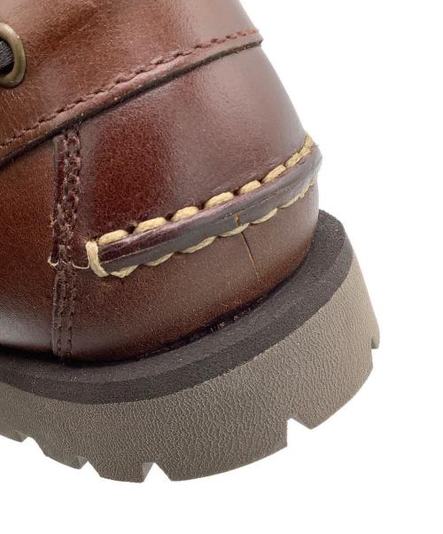 PARABOOT（パラブーツ）PARABOOT (パラブーツ) デッキシューズ ブラウン サイズ:５1/2の古着・服飾アイテム