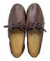 中古・古着 PARABOOT (パラブーツ) デッキシューズ ブラウン サイズ:５1/2：20000円
