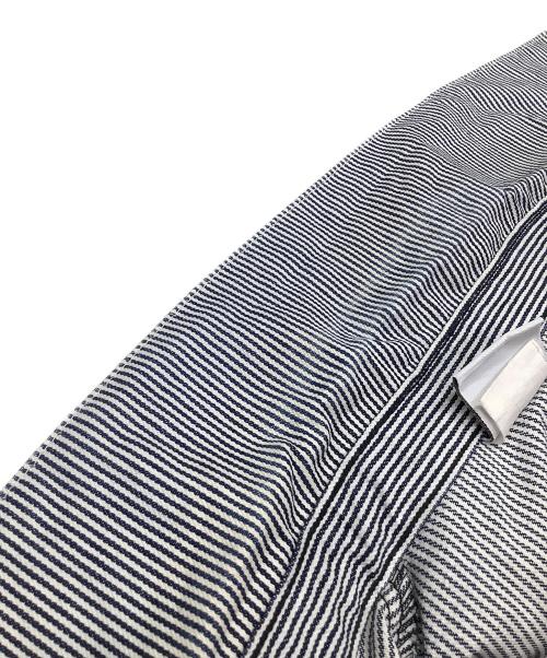 Pointer（ポインター）POINTER (ポインター) カバーオール ブルー×ホワイト サイズ:6の古着・服飾アイテム