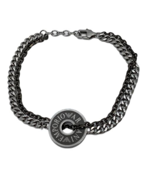 EMPORIO ARMANI（エンポリオアルマーニ）EMPORIO ARMANI (エンポリオアルマーニ) ブレスレット シルバー(色)の古着・服飾アイテム