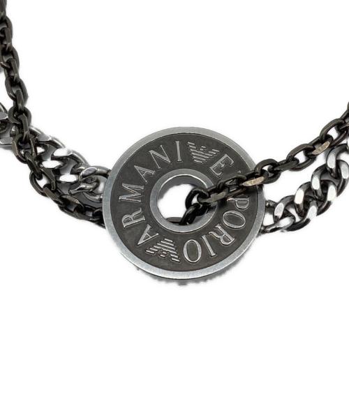 EMPORIO ARMANI（エンポリオアルマーニ）EMPORIO ARMANI (エンポリオアルマーニ) ブレスレット シルバー(色)の古着・服飾アイテム